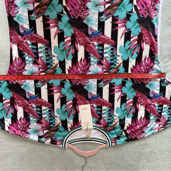 T shirt in tropical pattern size l/xl new - Picture 7 of 7